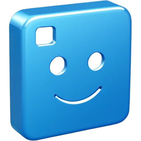 Roblox square verified mark emoji