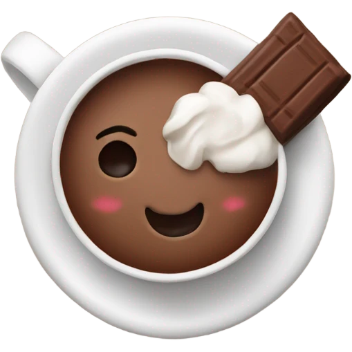 hot chocolate emoji