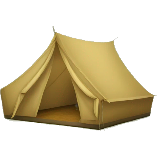 Tenda nel bosco emoji