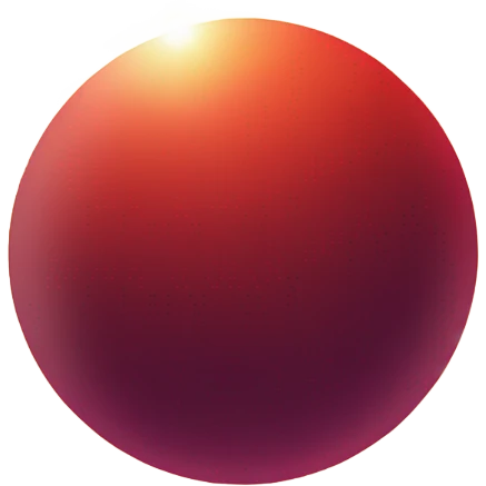 Solar eclipse with red sky emoji
