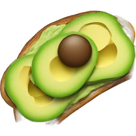 avocado toast emoji