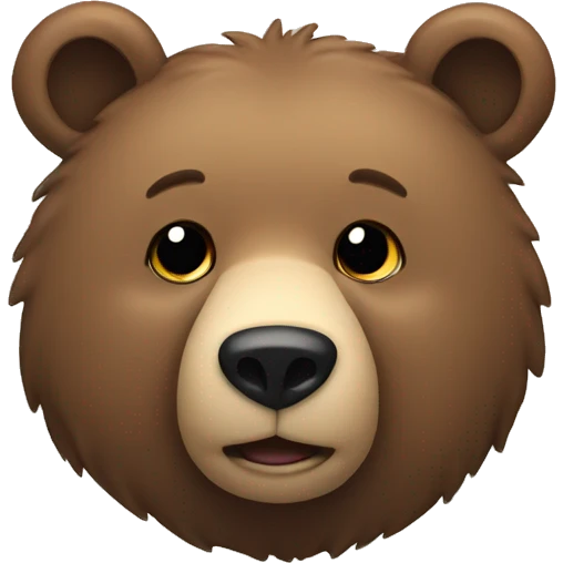 Bear with stars emoji