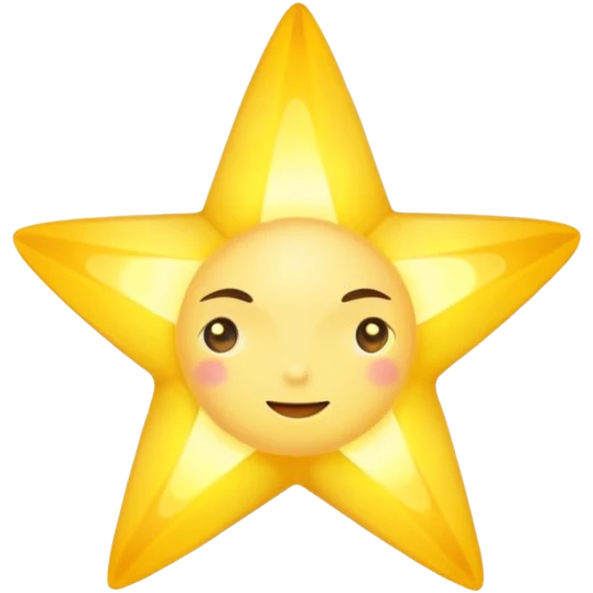 Real star with a body emoji