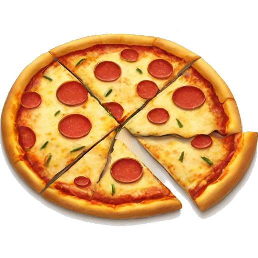 Pizza and chips emoji