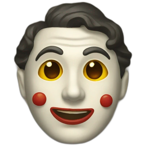1930s halloween mask emoji