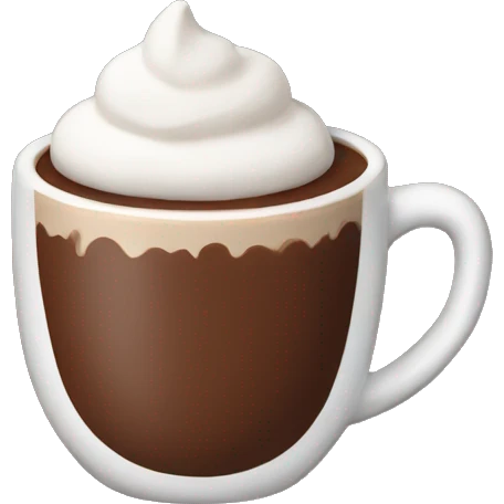 hot chocolate  emoji