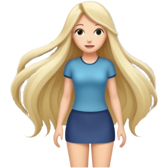 Giantess in a city emoji
