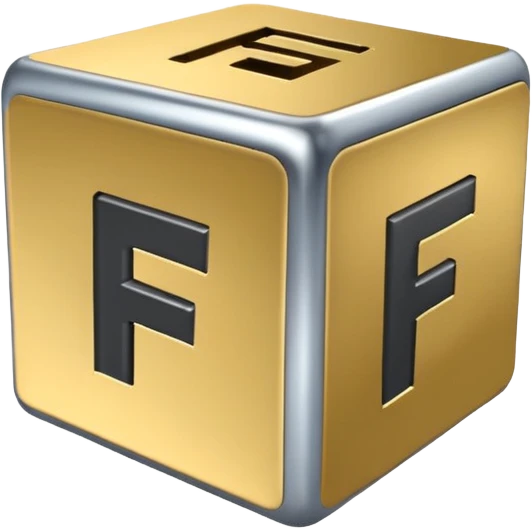 cube with F11# letters on it emoji