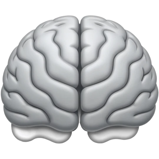 create an emoji of empty brain emoji