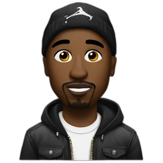 Tupac shakur emoji