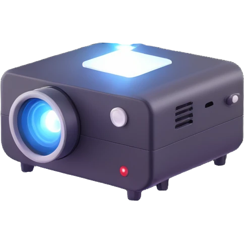 projector like bat signal emoji