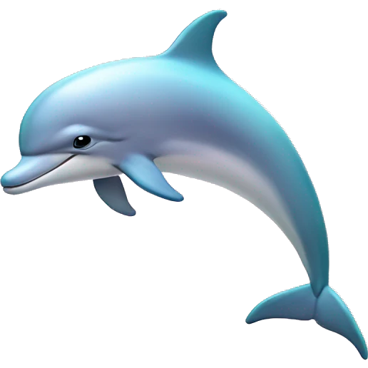 Pastel-pink-colors-dolphin emoji