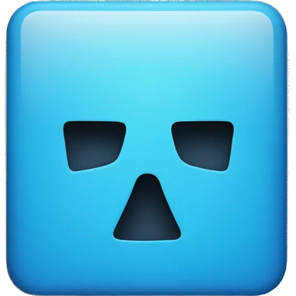 make a blue square wit a + sign in whoithe insede it emoji