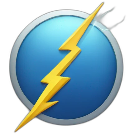 GG lightning emoji