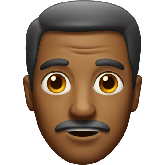 Fried man emoji