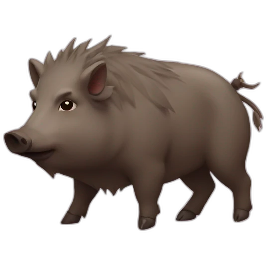 boar zen emoji