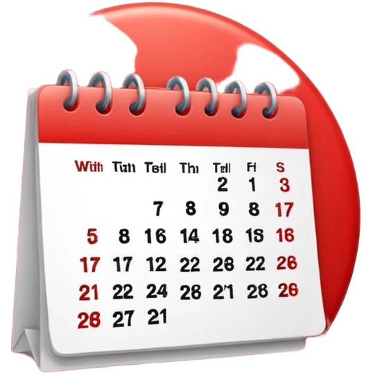 calendar day 1 emoji