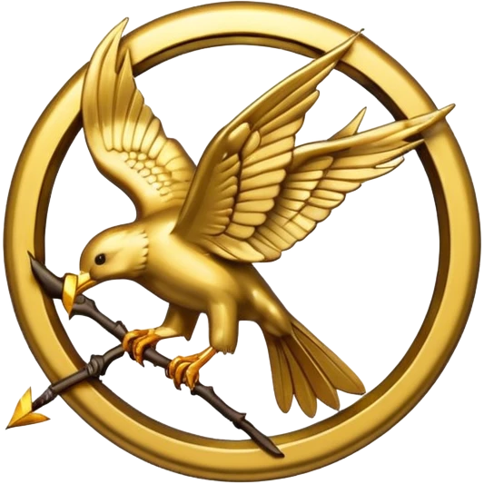 Mockingjay Pin emoji