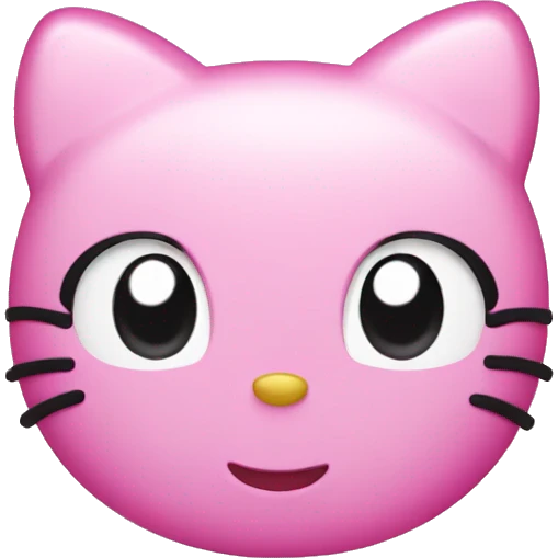 Hello kitty emoji