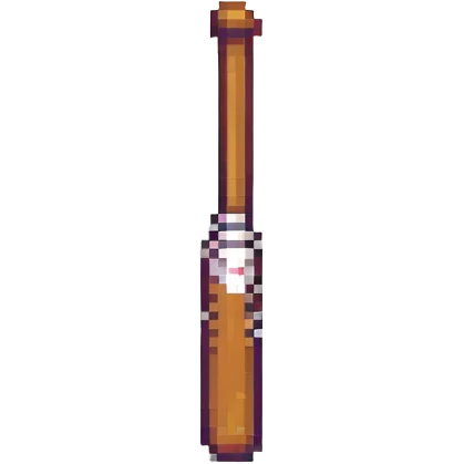 baseball bat pixel art emoji