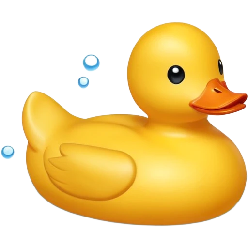 rubber duck emoji