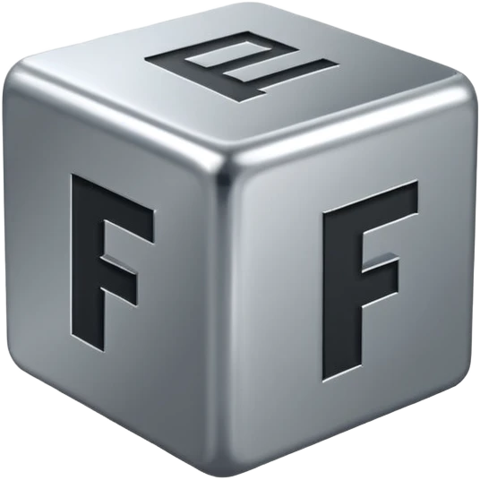cube with F11# letters on it emoji