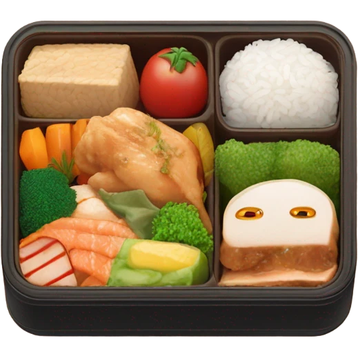 Bento box emoji