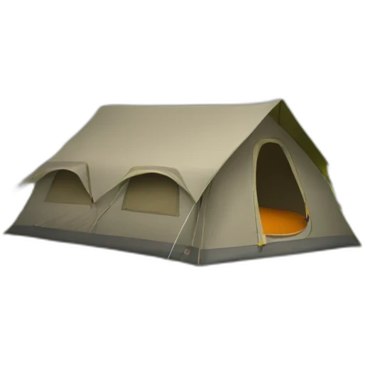 tente de camping emoji
