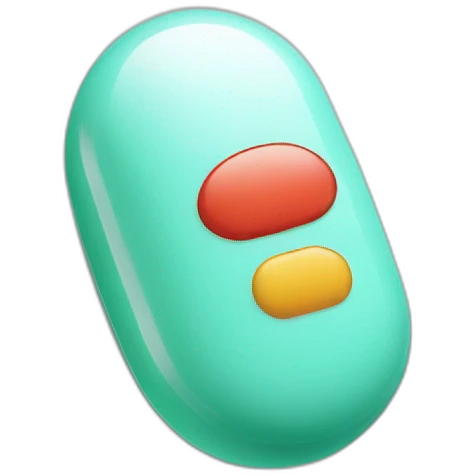 Estradiol pill emoji