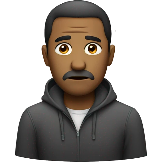 Sad men emoji