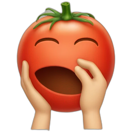 tomato facepalm emoji