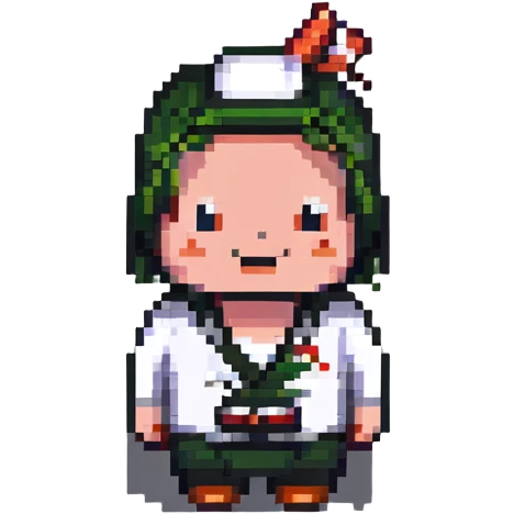 sushi man character emoji