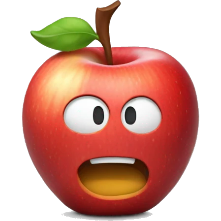 3d Apple  emoji