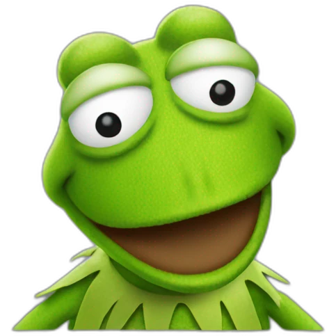 stressed kermit emoji
