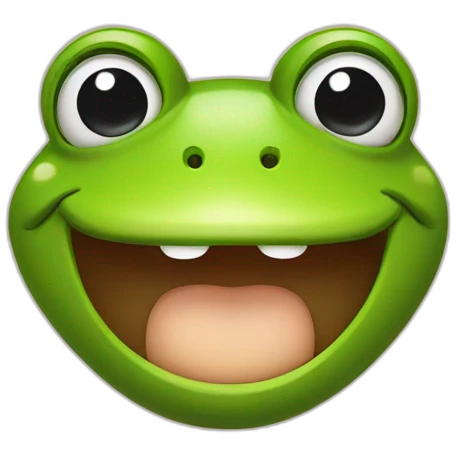 winking frog emoji