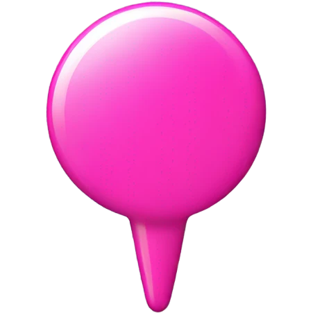Pink pin📌 emoji