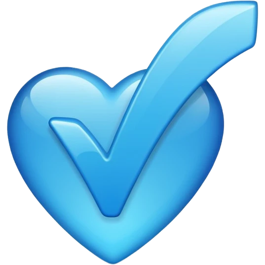 Blue checkmark emoji
