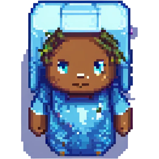 minecraft block pixel art style emoji