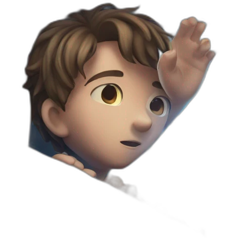 gazing out the window emoji