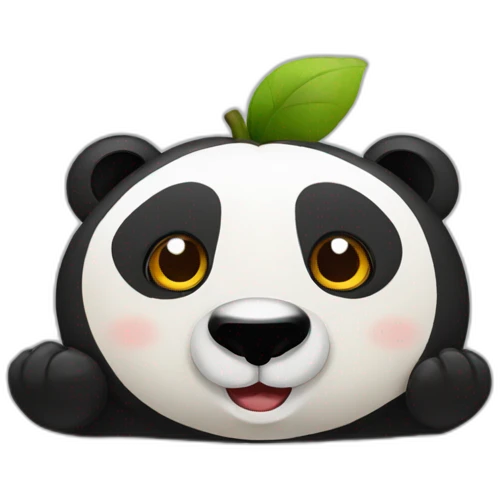 Panda pumpcin emoji