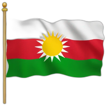 Kurdistan flag emoji