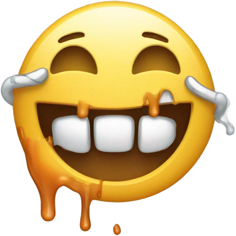 emoji with grillz and has drip emoji