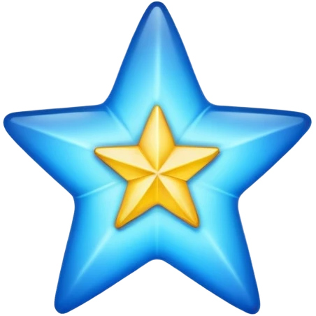 make a blue star emoji