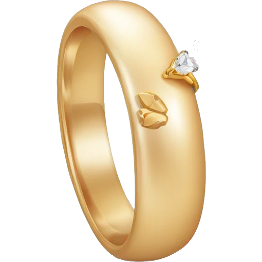 Wedding ring on finger  emoji