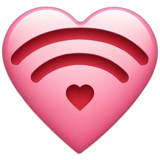 heart-shaped-wifi emoji