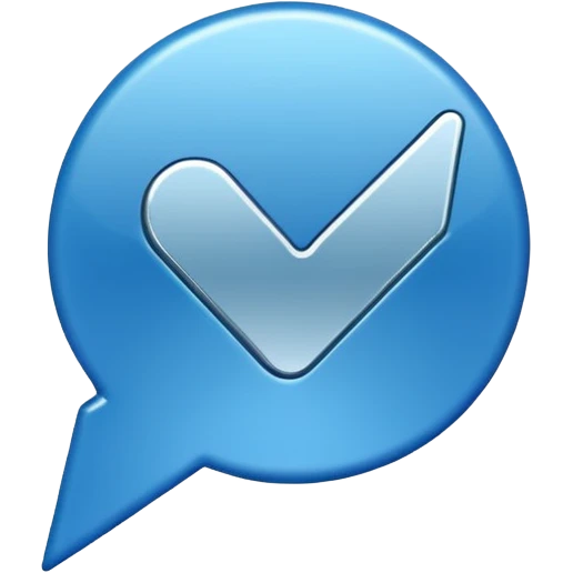 Centang biru ig emoji