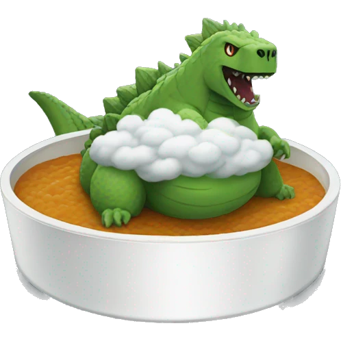 Godzilla souffle atomique  emoji