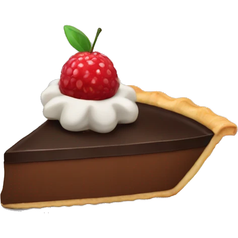 Chocolate Pie emoji