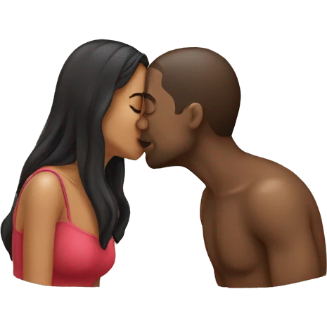 Kissing emoji