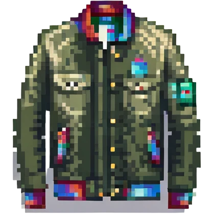modern jacket emoji